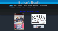 Desktop Screenshot of burtonsbooth.com
